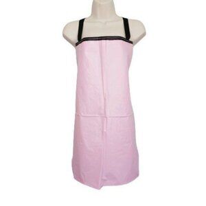 NWOT Waterproof Plastic Apron Keeps You Clean Size S Rose Pink Color Adjustable